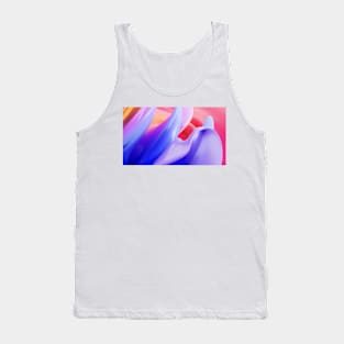 splashing color wave Tank Top